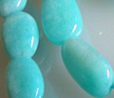 AAA Natural Amazonite Peruvian Blue 10x14mm Nugget Beads 