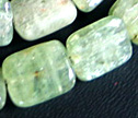 Green Kyanite 8x10mm Rectangle Beads