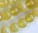 Yellow Opal 4.5mm Round Beads