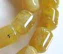 Yellow Opal 8x10mm Barrel Beads