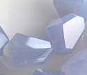 Natural Blue Chalcedony Faceted 10x12mm Nuggets