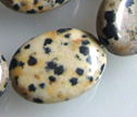 Domatian Jasper 13x18mm Smooth Oval Beads