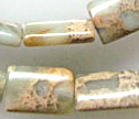 Impression Jasper 8x12mm Smooth Pillow Beads