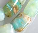 Natural Peruvian Opal 10x14mm Rectangle Beads