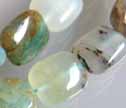 Natural Peruvian Opal 8x10mm Rectangle Beads