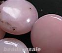AA Pink Peruvian Opal 18mm Disc Beads