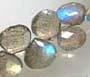 Fire Labradorite Faceted 6-7mm Briolettes
