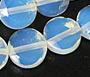 Opalite Faceted 8mm coin