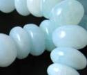 Translucent Peruvian Opal 9mm Smooth Rondelle