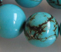 Chinese Turquoise 16mm Round Beads